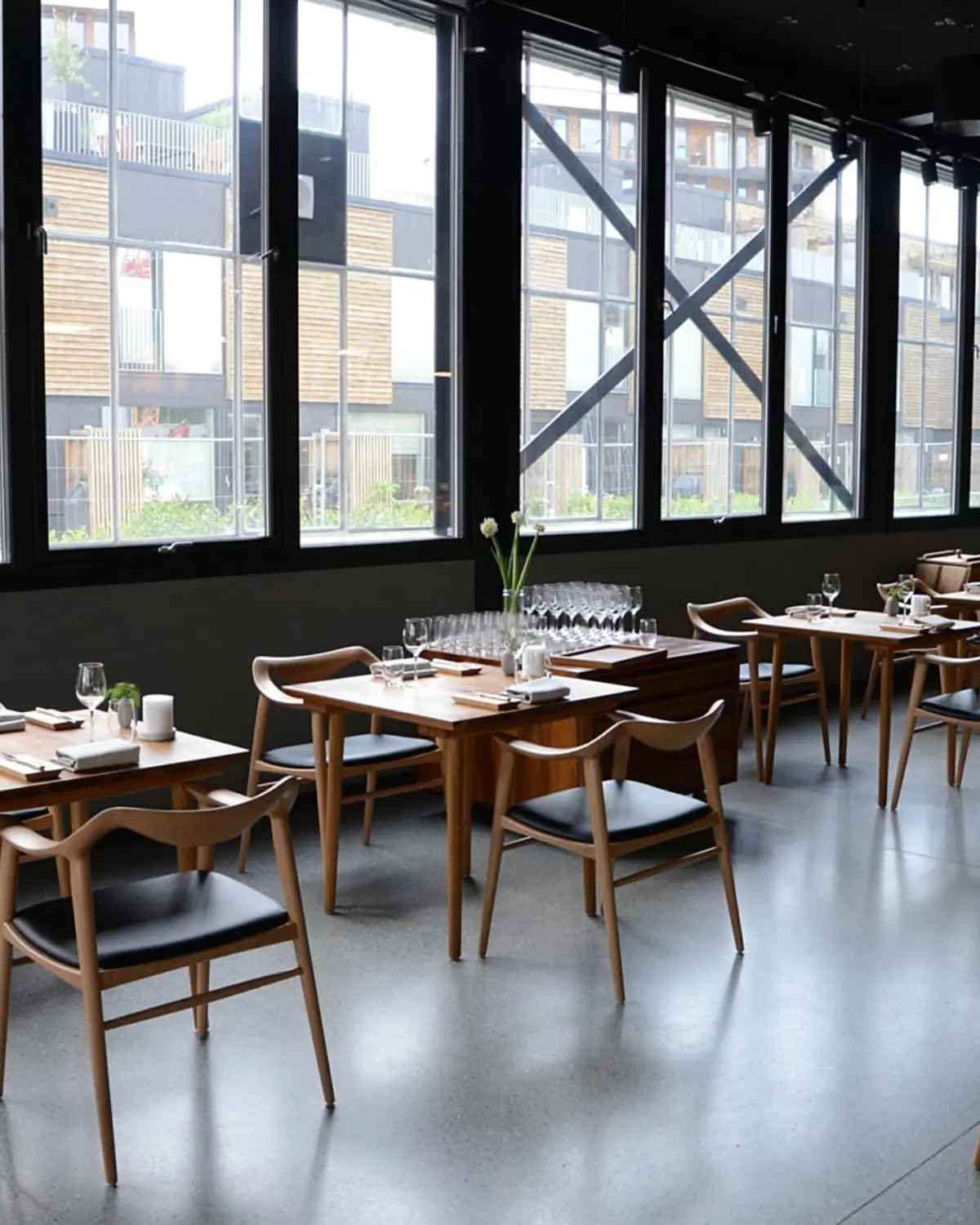 Credo restaurant interior in Trondheim