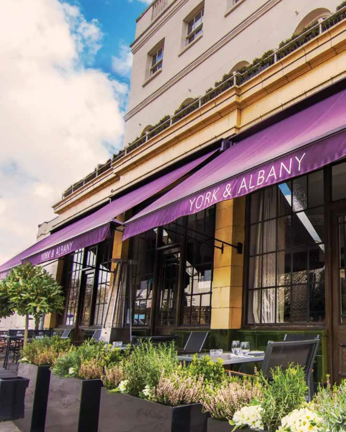 York and Albany restaurant in London